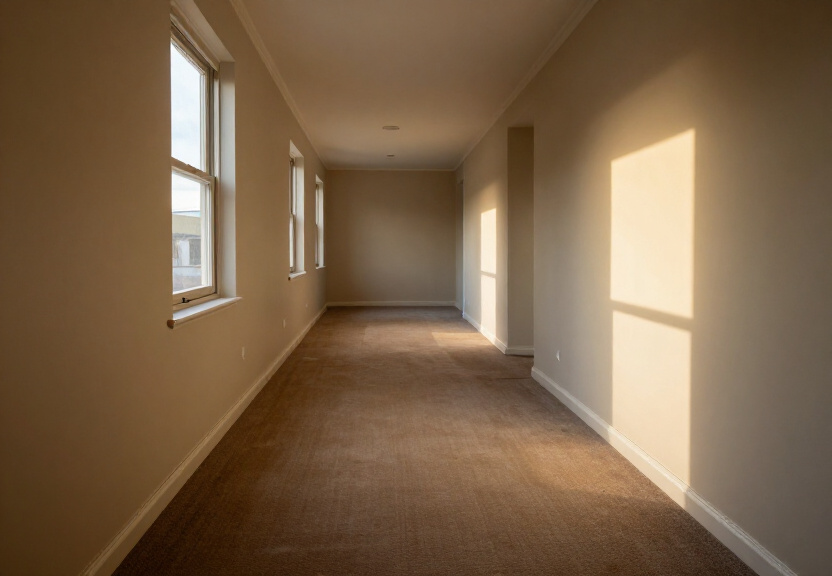 Restored living room in Canley Vale after water damage treatment
